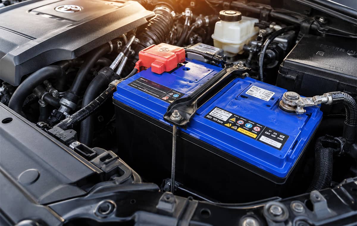 Dépannage auto pour une batterie à plat