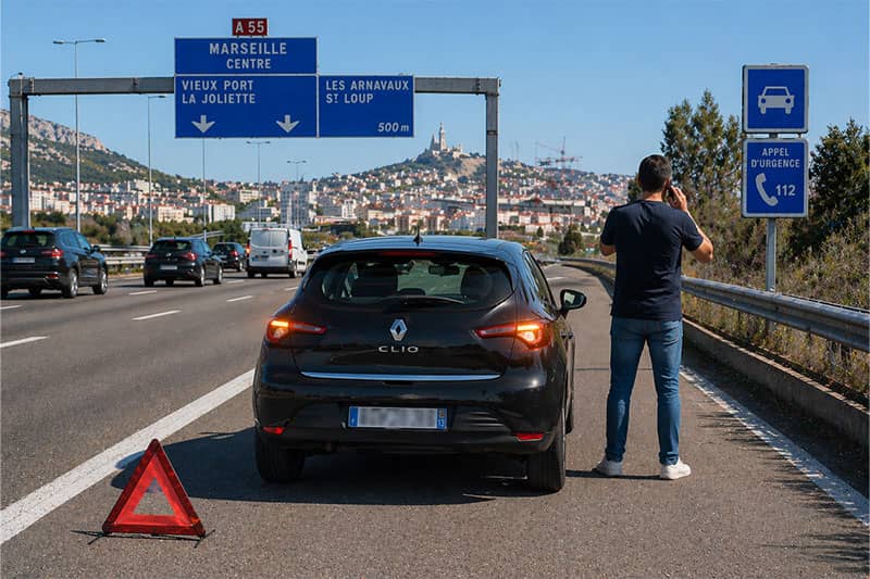 Dépannage en urgence pour ouverture de porte voiture sans clef à Marseille